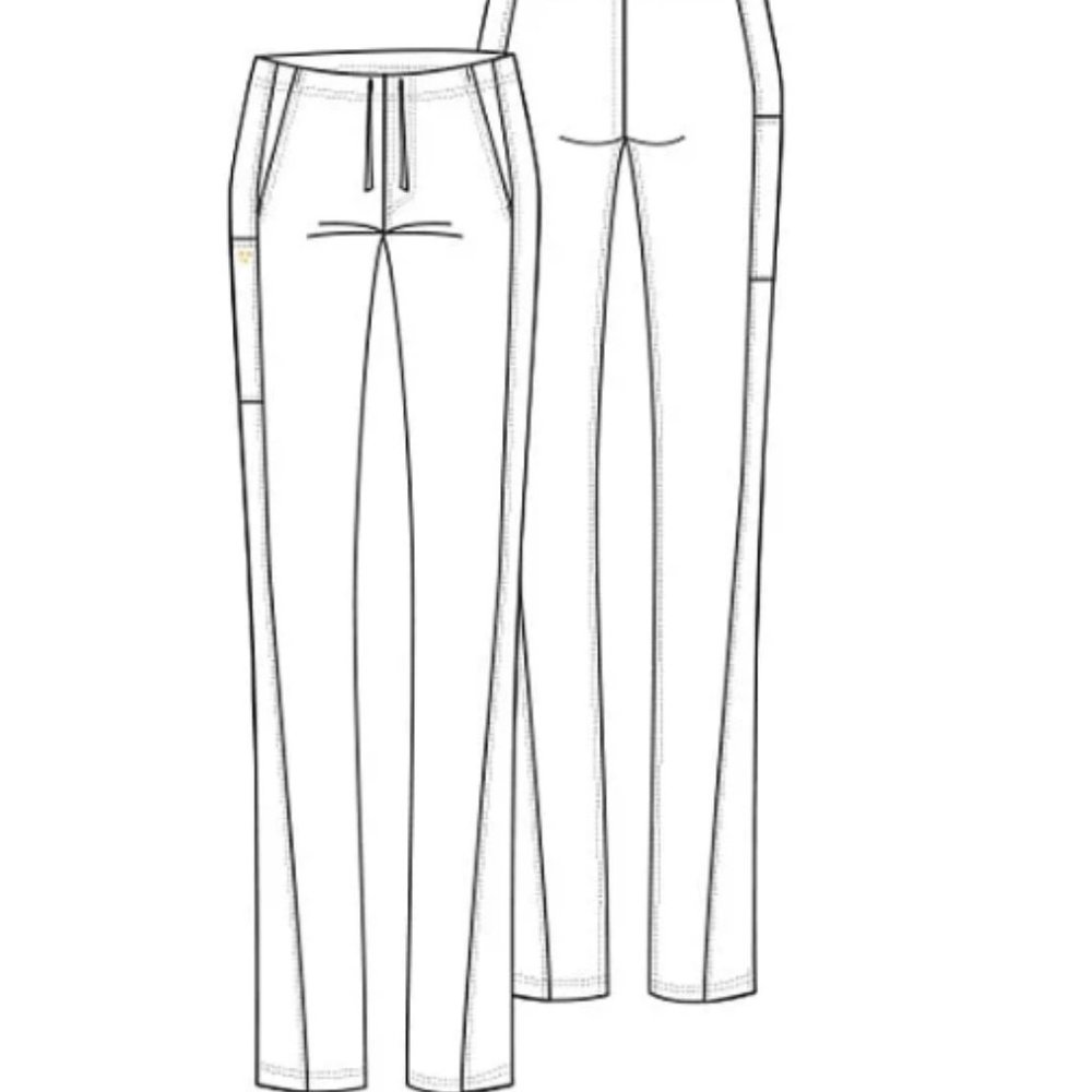 Careisma Medical Uniform Scrub Pants ca100 WINE